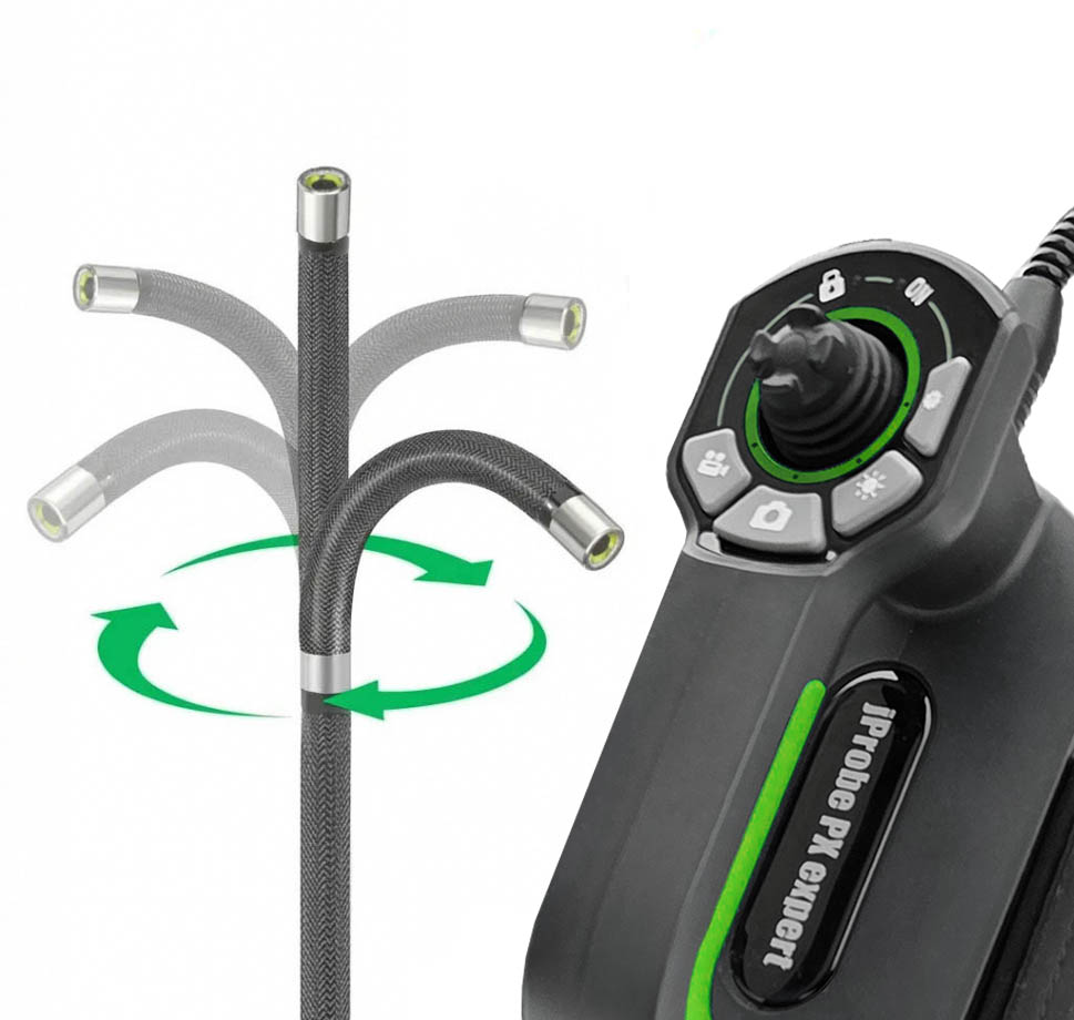 Технический видеоэндоскоп jProbe PX expert_всесторонняя артикуляция